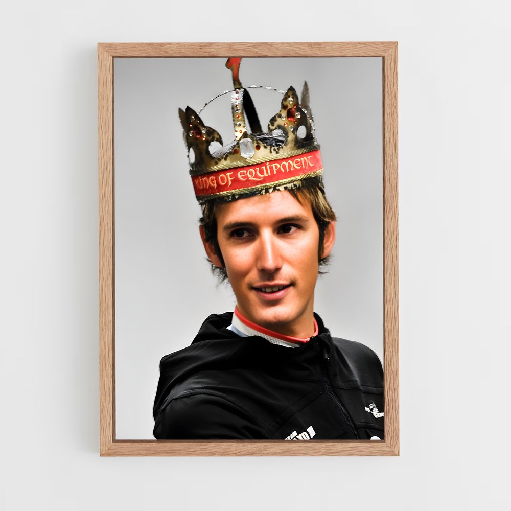 Poster Le Roi Mystérieux – affiche Cyclisme (vue 4)